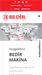 Mobile Screenshot of bedirmakina.com